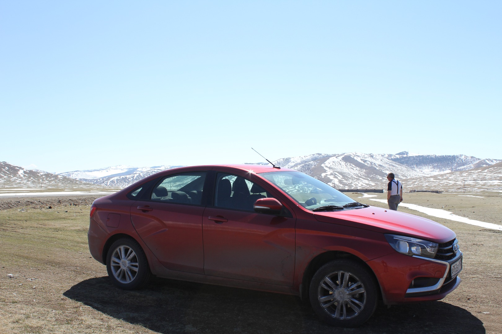 LADA Vesta из Кемерово побывала в Монголии